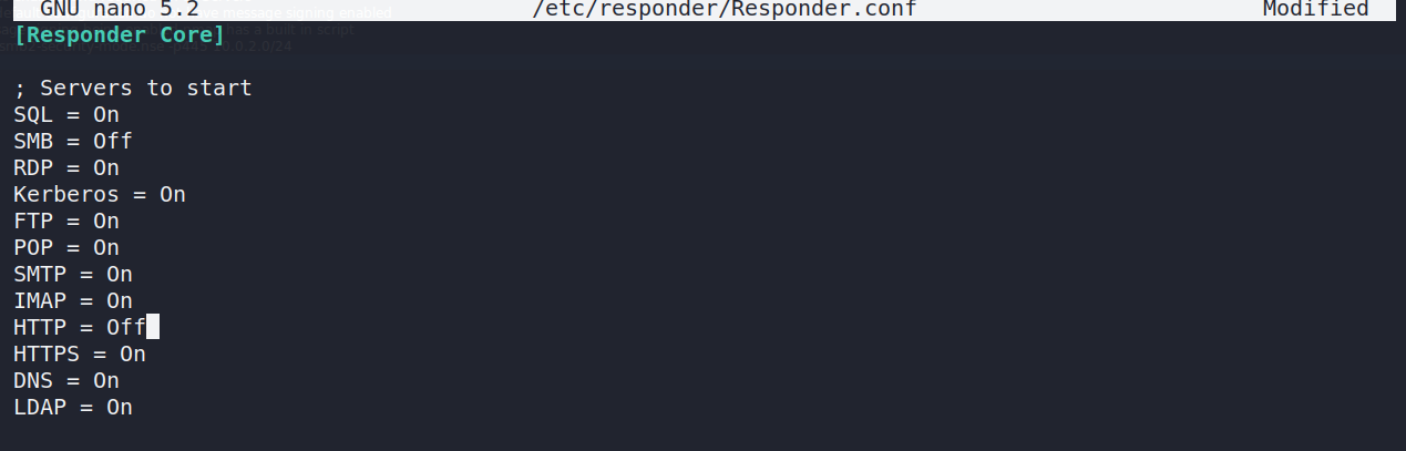 Responder.conf